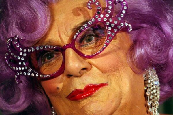 Photo of Barry Humphries courtesy of Sky News